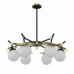 Lámpara de techo 6 luces colección Odet es una pieza elegante y moderna.
