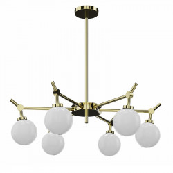 Lámpara de techo clásica 6 luces de la colección Aulne es una pieza elegante y sofisticada
